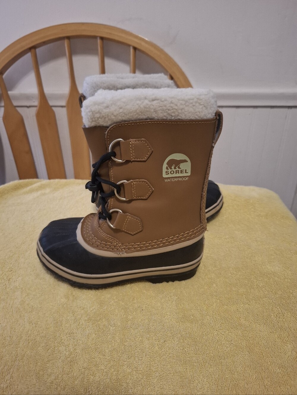 Sorel Yoot Pac Waterproof Boots Kids Size 13